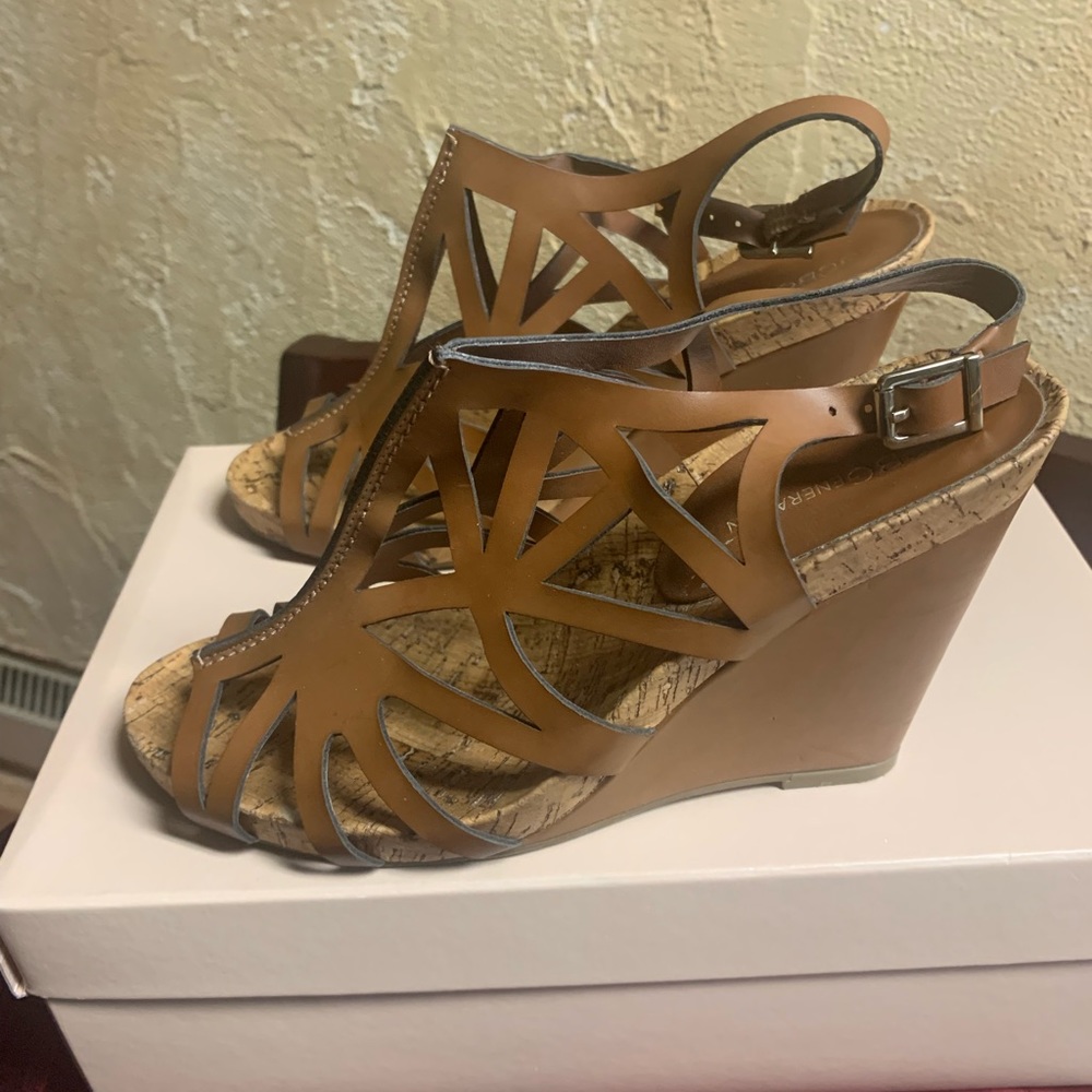 BCBG Wedged Sandals